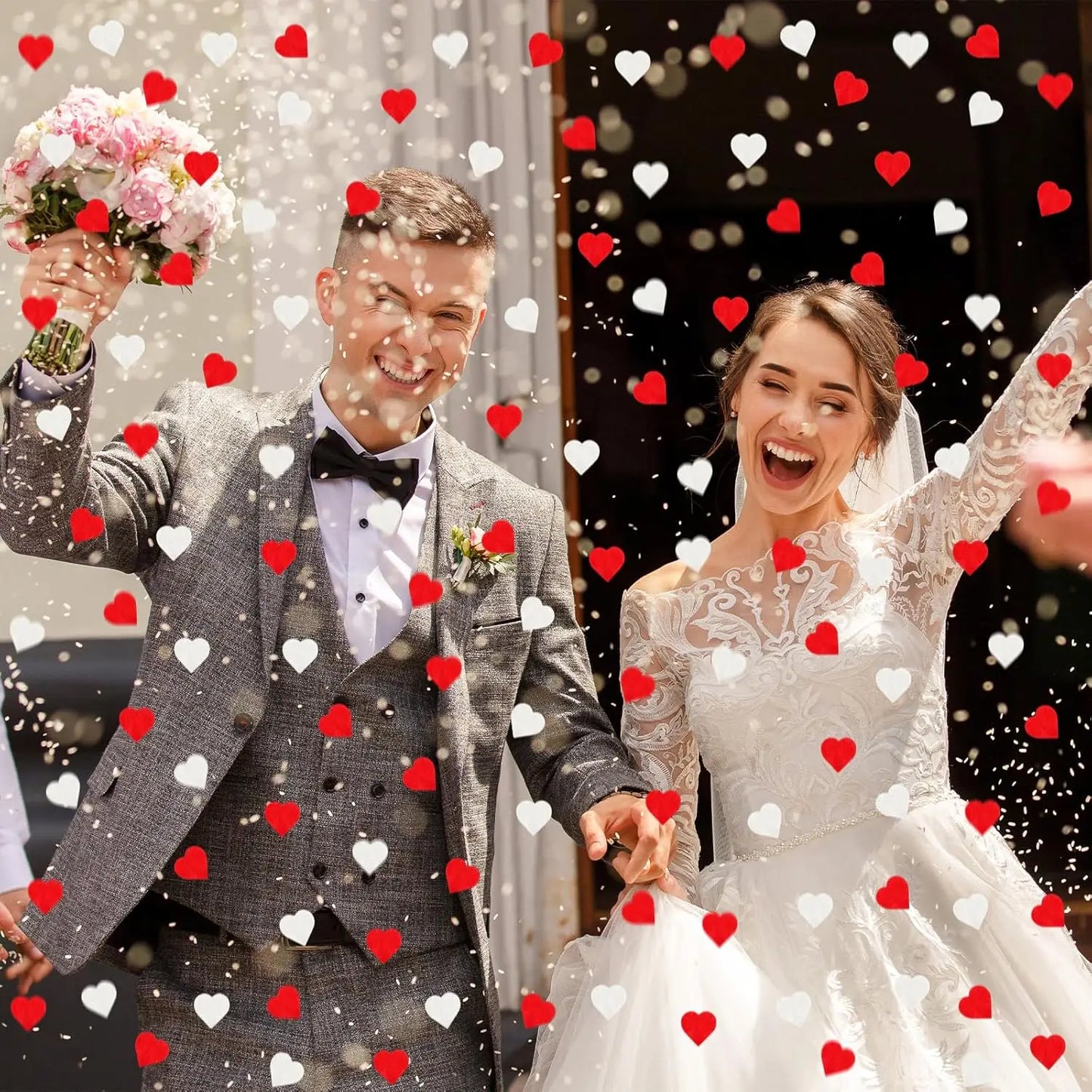 Red Heart Confetti – Valentine’s Party Decor