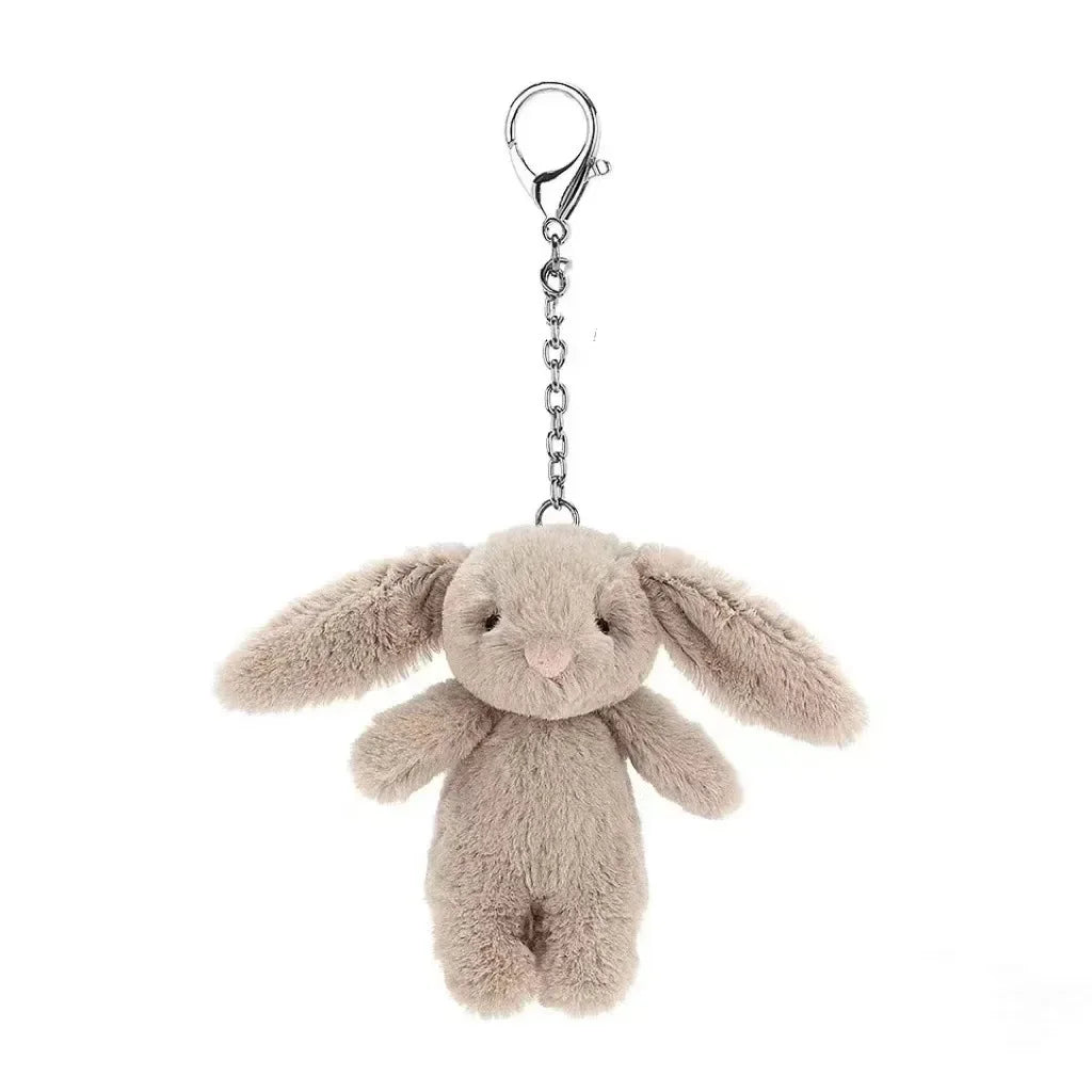 Cute Rabbit Pom-Pom Keychain